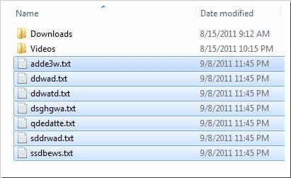 Consejos para cambiar el nombre de varios archivos en Windows