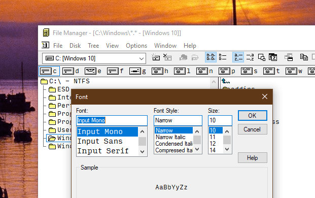 Windows 3.0 File Manager ahora disponible en Windows 10